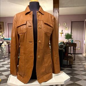 Brown Leather Jacket